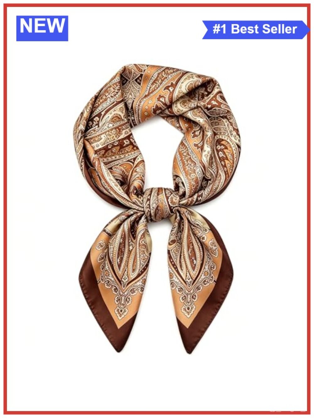 Polyester Satin Silk Feeling Head Scarf 27.5" Square Bandana Hair Wrap